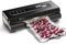Mesliese Vacuum Sealer Machine 90Kpa 6-in-1 Compact Food Vacuum Sealing Preservation System with Cutter | 2 Bag Rolls | 5 Pre-cut Bags | Dry&Moist Modes | ETL Listed (Dark Gray)