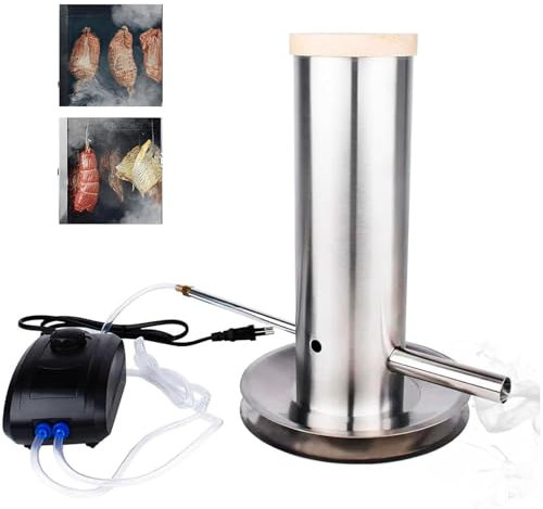 Kaltrauchgenerator｜Rauchgenerator aus Edelstahl｜Kaltrauchgenerator für Räucherofen Elektrisch mit Pumpe｜Kaltraucherzeuger von Fleisch, Fisch, Käse, BBQ