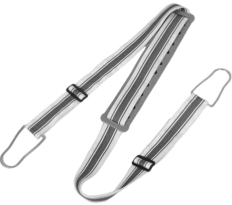 ORFOFE Cintura Massaggiante Snellente con Fibbia in Acciaio Fascia per Allenamento Vita Accessorio Palestra Domestica per Addominale Ultraleggero e Resistente