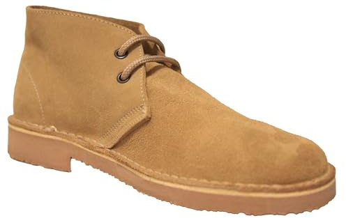 Roamers M467BS Unisex Desert Boots Sand