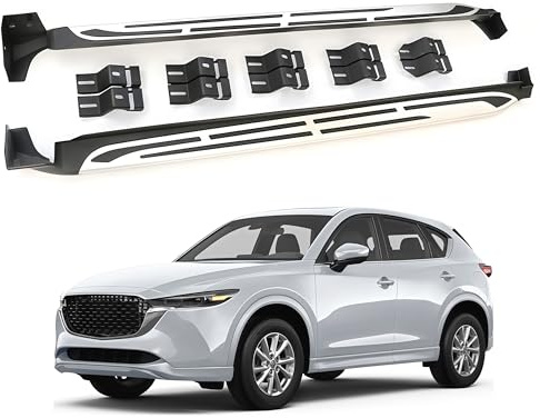 Lequer 2 protectores de estribos laterales para Mazda CX-5 CX5 2017-2024 2025