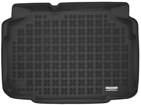AZUGA Premium Gummi Kofferraumwanne Kofferraummatte rutschhemmend passend für Skoda Kamiq ab 2019 (vertiefter Std.-Boden) – wasserdicht, hoher Rand AZ12000574