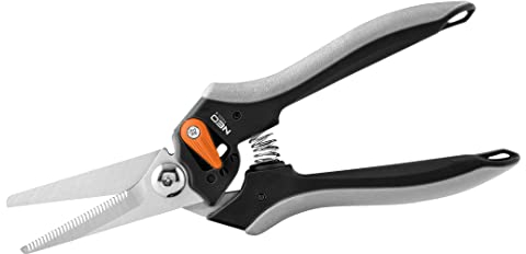 NEO TOOLS Tijeras de podar para ramas secas y ramas | Tijeras de podar ergonómicas para jardín, herramienta de jardín, tijeras de jardín universales, diámetro de corte 6 mm, longitud 210 mm