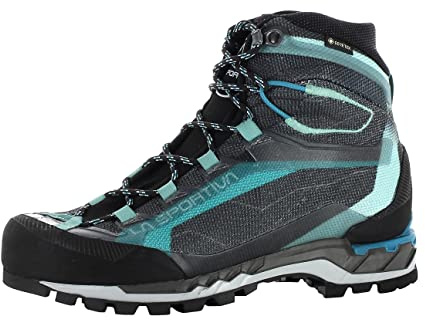 La Sportiva Trango Tech Woman GTX, Scarponi da Montagna Donna, Lagoon Carbon, 37.5 EU