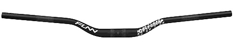 Funn Upturn Hochgelegener Mountainbike-Lenker mit 31,8mm Klemmbreite und 785mm Breite, langlebiger und leichter Legierungs-Riser-Lenker für MTB und BMX, 40mm Erhöhung (Schwarz)