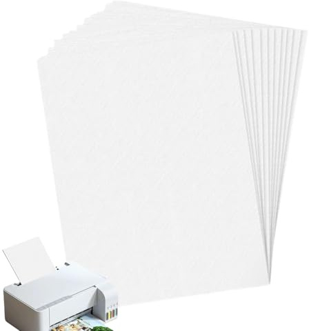 Broderi papper tvättar bort, vattenlösligt broderipapper | Stabilisatorpapper för broderi | 8.5x11 tum upplösbar sömnadsstabilisatorer uppsättning av 8 för klädningar