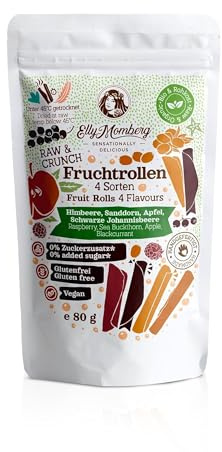 BIO-Rohkost - Fruchtrollen 80g (Pack of 1)