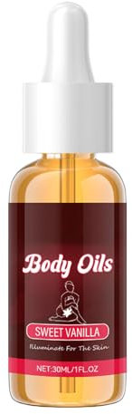 Olio per il corpo – Olio per il corpo idratante 30 ml | Idratante non grassa con 5 profumi per la pelle matura cura quotidiana dopo la doccia per bagno, camera da letto