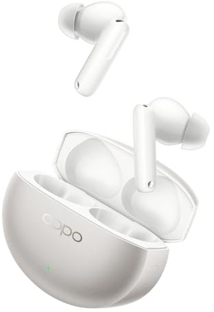 OPPO Enco X3s Cuffie True Wireless, Auricolari Bluetooth 5.4 con Suono Dynaudio, ANC Ibrido 55dB, Audio Hi-Res LHDC 5.0, 45 Ore di Autonomia, IP55, Doppi Driver Dinamici, Traduzione AI, Nebula Silver