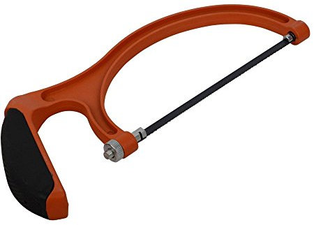 Vetrineinrete® Seghetto ad arco sega a mano ad archetto con impugnatura ergonomica segaccio per legno taglia rami manuale per campeggio giardinaggio 25 cm 90180 C13