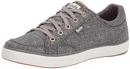 Keds Center 2 Lace Up, Sneaker womens, Charcoal, 7.5
