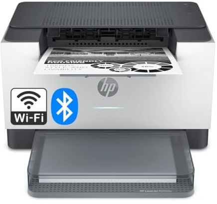 HP Laserjet M209dw Wireless Black & White Laser Printer, Single-Function, Print, Best for Home Office (Renewed)