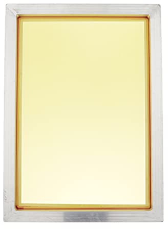 Confezione da 1 cornice serigrafica in alluminio stampa seta poliestere 31x43 120T
