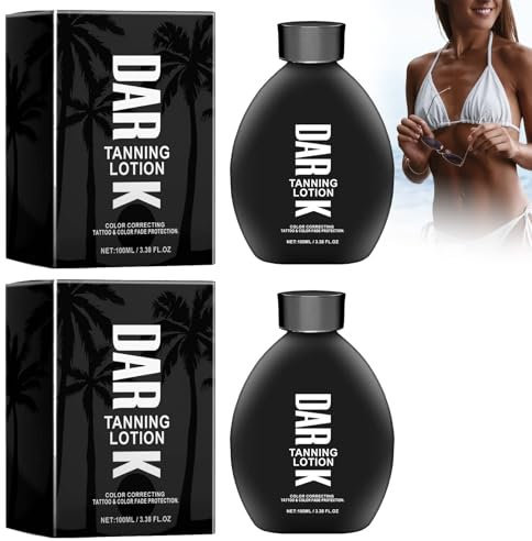 Crema Autoabbronzante, Acceleratore Dell'abbronzatura, Crema Acceleratore Dell'abbronzatura Premium, Gel Abbronzante Marrone, Abbronzatura Naturale, Duratura E Veloce, 2pcs Darkening Bronzer Lotion