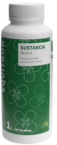 EQUITRON Biofungicida ecológico polivalente líquido para plantas de interior y exterior estimulador de los mecanismos de defensa naturales para plantas ornamentales, arbustos, árboles y huertos