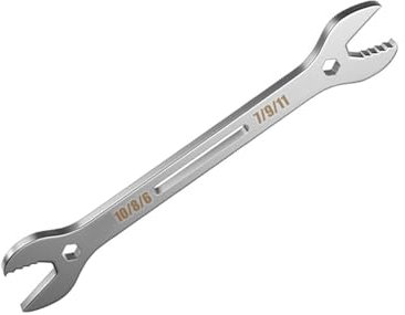 Chiave di serraggio a doppia testa per dadi di varie dimensioni, strumento manuale per uso domestico e professionale