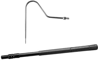 Jojomis Pinza per Rettili Estensibile 58-115 cm Gancio Acciaio Inox Professionale per Serpenti e Bisce