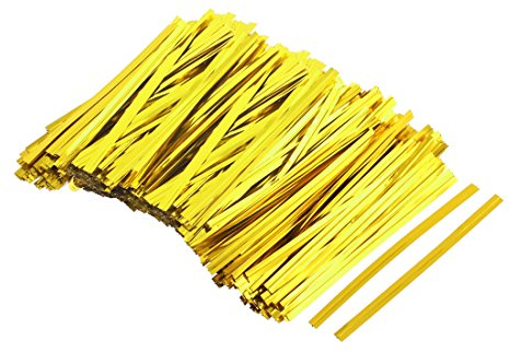 sourcing map Emballage Sac Pain Bonbon Attache Ton 800pcs