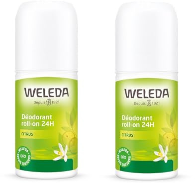 WELEDA - Duo Déodorant roll-on 24H Citrus - 2x50 ml