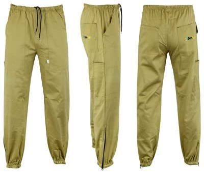 Imkerhose Deluxe khaki - BeeFun®: XXXXL