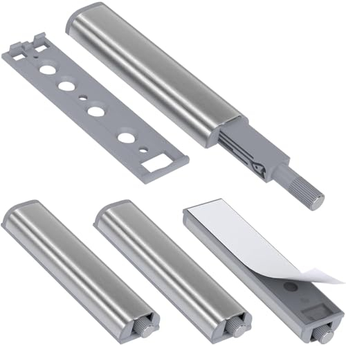 KSJEHW 4 Stück Drucktüröffner Türdämpfer passend als Ersatzteil für IKEA BESTA Schrank Push to Open Türen Tip On