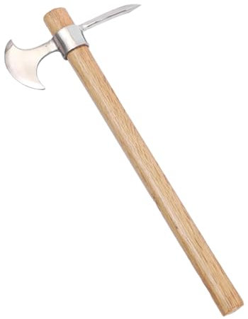 Spitzhacke Für Gartenarbeit, Gartenhacke Mit Stiel, Kleine Kreuzhacke Edelstahl Wiedehopfhacke, Hacke Garten Für Pflanzen, Jäten, Auflockern Des Bodens