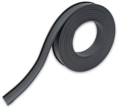 MagFlex® 20mm Wide C-Profile Magnetic Label Holders - 2 Metre Length for Easy Labeling and Organisation - Ideal for Shelving, Bins, and Storage - Durable and Reusable Magnetic Strips
