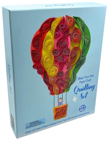 House of Marbles Mixed Designs Quilling Art Set