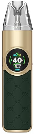 GLOWELL Ox-va Kit Nexlim Kit 1500mAh built-in Battery 2ml 0.6ohm + 0.8ohm Cartridge Electronic Cigarette Vaporizer (No Liquid, No Nicotine) (Pine Green)