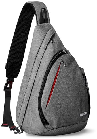OutdoorMaster Sling Bag, Hiking Daypack, Crossbody Shoulder Chest Urban