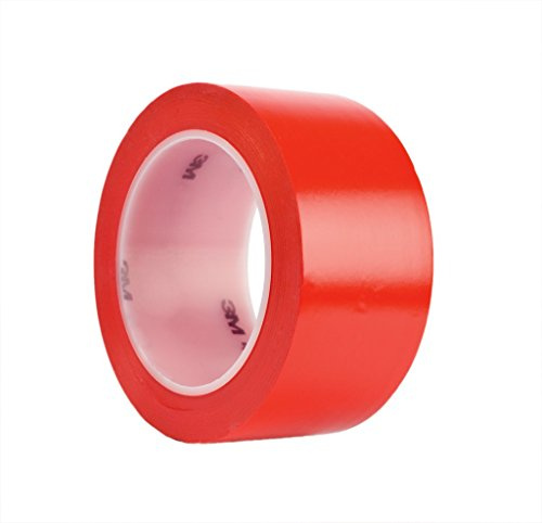 3M 471 Vinyl Tape, 102 mm x 33 m, Red, Pack of 8