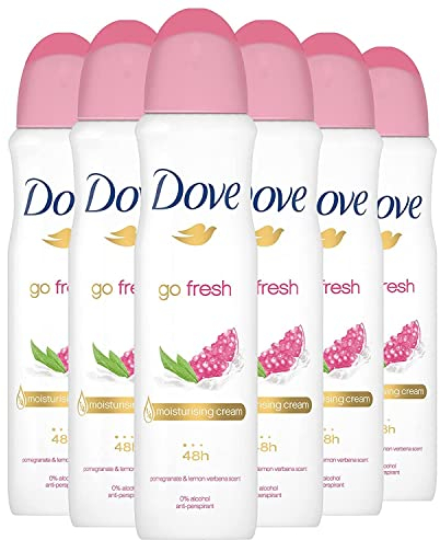 Dove Go Fresh Melograno Spray - 6 x 150 ml