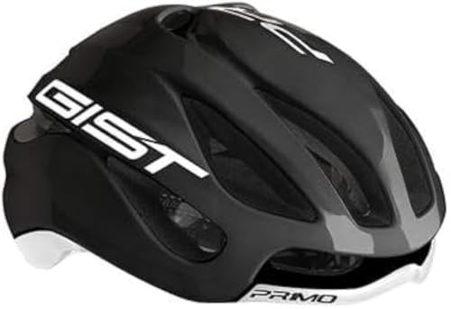 GIST Primo, Hjälm Unisex Vuxen, Svart Vit, L-XL