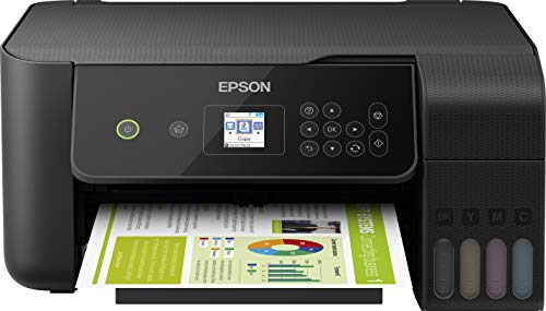 Epson ecotank et-2720 inyección de tinta 33 ppm con Wifi - Impresora multifunción con impresión directa a color, 5760 x 1440 dpi, a4, negro).