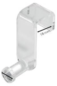 SIGEL Papierhaken meet up, für Flipchartblöcke (2 Stück), Sie erhalten 1 Packung á 2 Stück