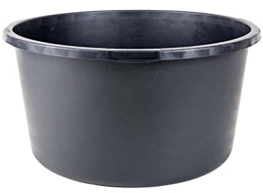 Cubo para mortero (90 L, plástico, mango ergonómico)