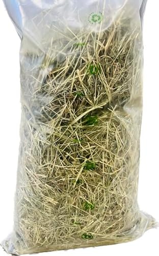 Foin de Prairie 100% Naturel – Aliment pour rongeurs, Lapins, Chevaux, chèvres – Récolté en France – Sachet 2,5 kg