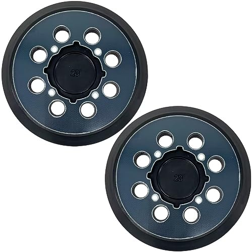 2 Pcs 5 Inch Sander Pad Replacement for Dewalt DWE64233 & N329079, Sanding Pad Sander Backing Pad for DWE6423/6423K, DWE6421/6421K, DWE6421-B2, DWE6421-B3, DWE6421-BR, DCW210B