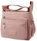 Wafybsre Borse per donna Borse multitasche per donna Borsa a tracolla con tracolla (Incarnadina Rosa)