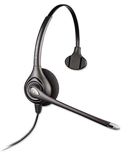 Plantronics H251N SupraPlus® Noise-Canceling - Hörlurar (Kabel, Mono, svart)