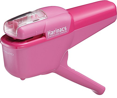 Kokuyo Harinacs japansk häftapparat rosa SLN-MSH110P upp till 10 papper