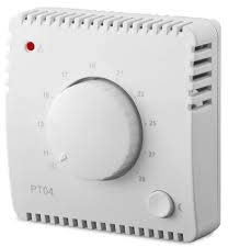 ELEKTROBOCK PT04 Raumthermostat 230V Aufputz | Präzise Temperaturregelung für Infrarot- & Elektroheizungen, Heizlüfter & Fußbodenheizung | Energiesparend mit automatischer Nachtabsenkung