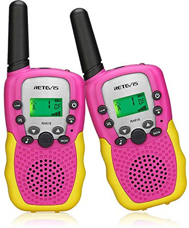 Retevis RA618 Walkie Talkies for Kids, Toys for 4-12 Year Old Girls Camping