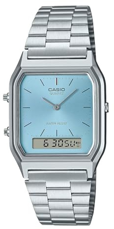 Casio Elegante Uhr AQ-230A-2A1, türkis, Klassisch