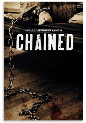 URAUIH Poster cinematografico incatenato, per camera da letto e soggiorno, 50 x 75 cm, senza cornice