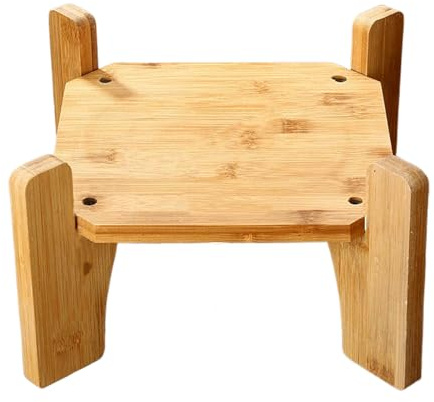 Ahuuen Soporte Para Dispensador De Agua - Organizador De Jarra De Zumo De Madera | Estación Para Jarra De Zumo De 18.5 Cm Para Bar De Café Hogar Fiesta Restaurante Despensa Hotel Cocina