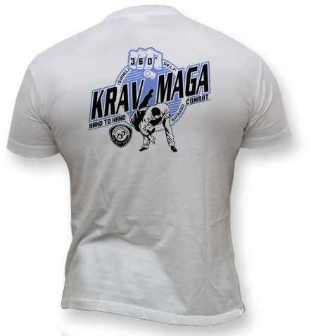 Dirty Ray Kampfsport Krav Maga Combat System Herren Kurzarm T-Shirt K55 (XL)
