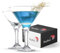 Set of 2 Martini Glasses (6oz/175ml) Cocktail Glasses, Martini Espresso Glasses, Margarita Glasses, Prosecco Glasses, Champagne Cup, Long Stem Champagne Glasses