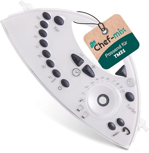 Chef-Mix Pannello di Controllo di Ricambio per Bimby Vоrwerk TM31 Coperchio del Pannello di Controllo - Bimby TM31 Tastiera Coperchio Anteriore - Bimby TM31 Ricambi Vоrwerk Bimby Accessori TM31