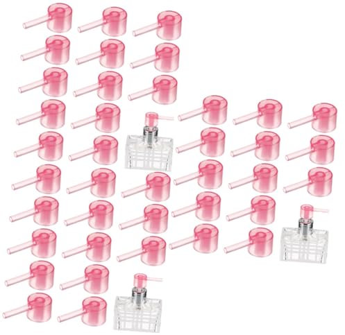 WEKADRIN 90pièces Distributeur De Parfum Lot De Têtes De Remplissage Outil Pratique Pour Cosmétiques Et Huiles Essentielles Transparent